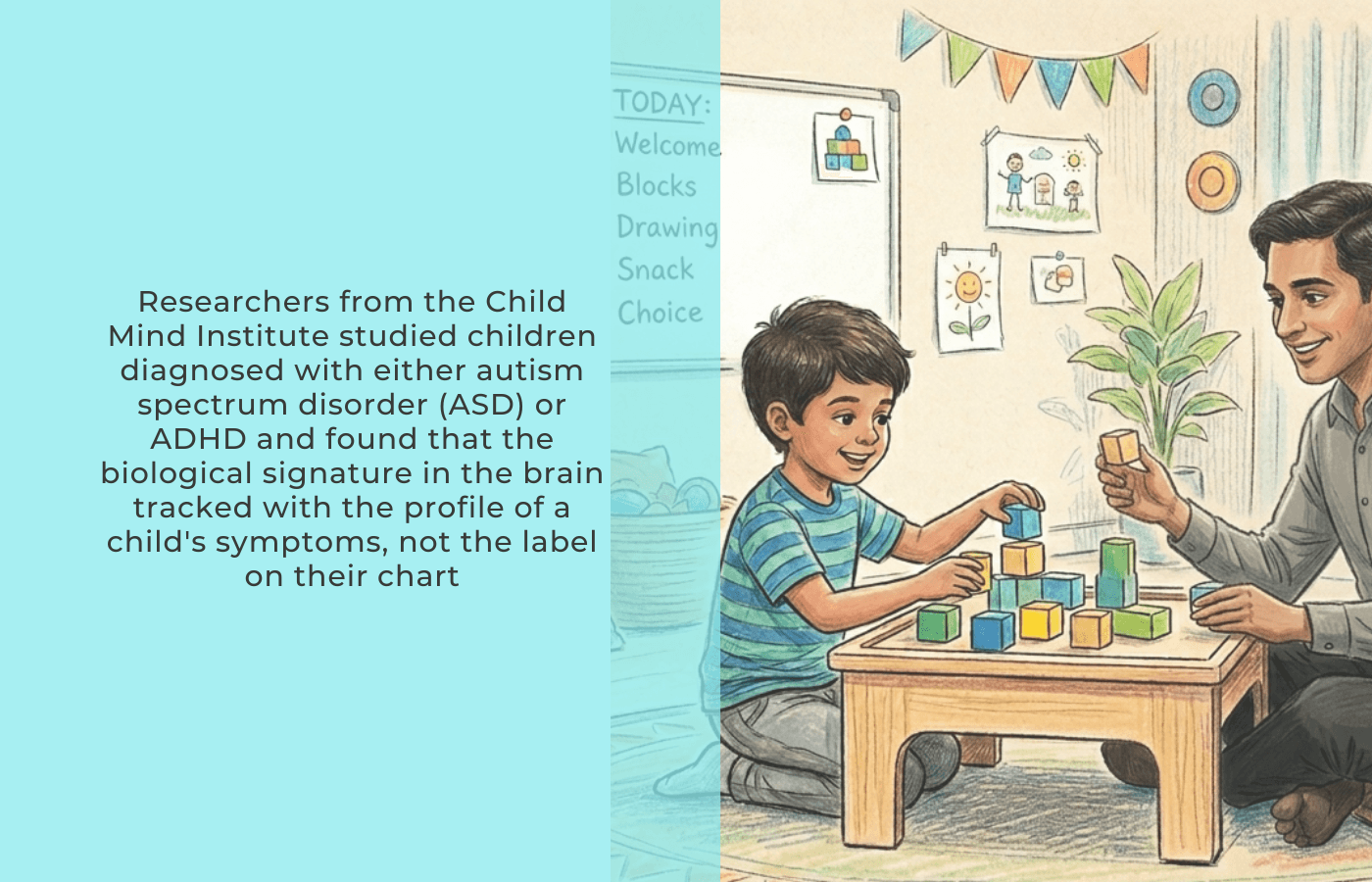 New brain study finds it's the severity of autism symptoms, not the diagnosis, that shapes how children's brains are wired