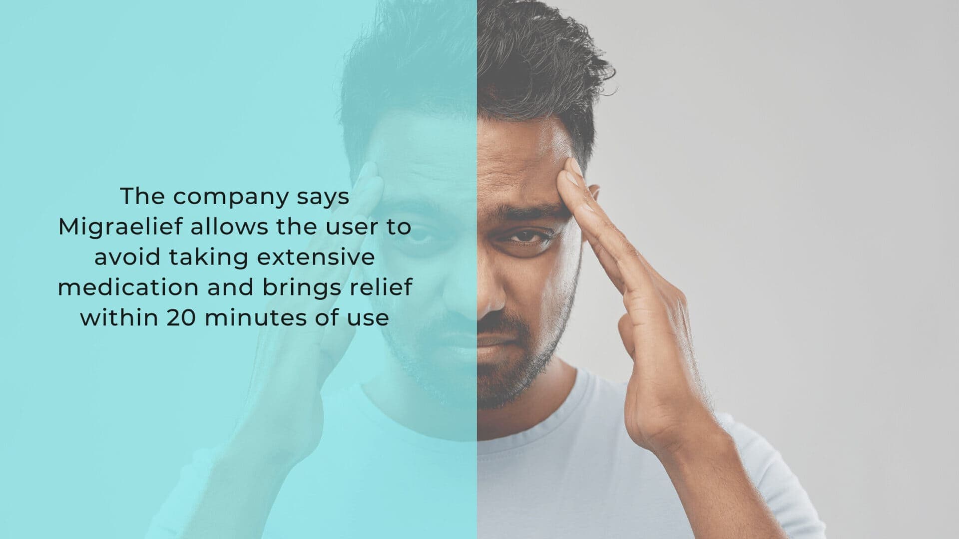 Brahmansh releases wearable device for treating migraines, Migraelief