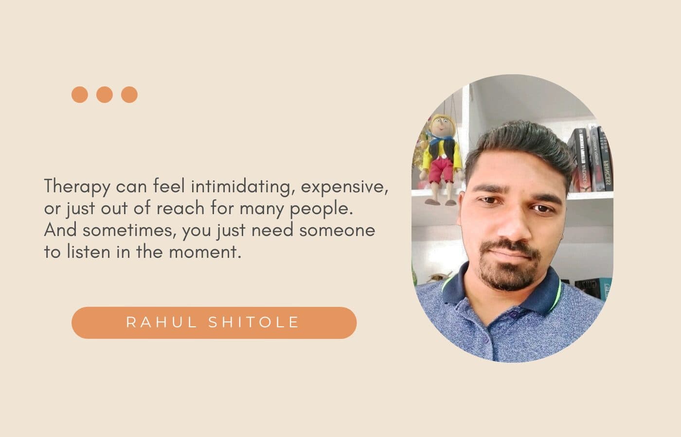 Would you trust AI with your emotions? Rahul Shitole, Luna co-founder, thinks you should