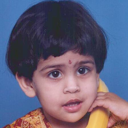 priya balagopal as a child