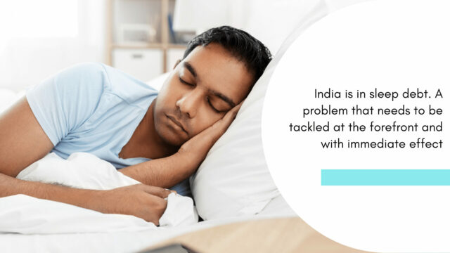India has a sleep problem